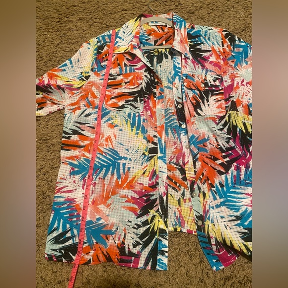 Women’s Notations Button Up Blouse. - Picture 6 of 6